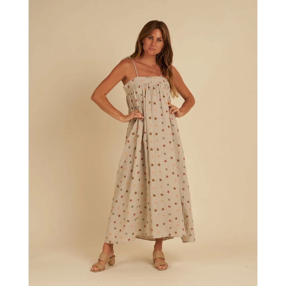 NWT Rylee & Crew Maxi Malea Gauze Dress Size Medium